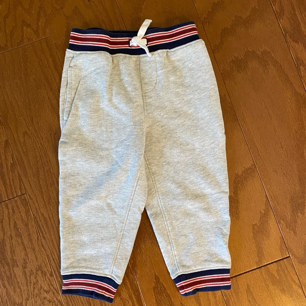 Janie and Jack banded sweatpants, size 18-24m